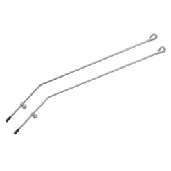 1 Paar Fahrrad Schutzblech Strebenclips Überlauf Strebe Befestigung Kunststoff Schwarz