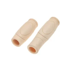 1 Paar Ergonomisch Geformte Fahrrad Lenker Griffe 125mm 92mm Creme Beige -Shimano Verkaufsgeschäft 1 paar ergonomisch geformte fahrrad lenker griffe 125mm 92mm creme beige2