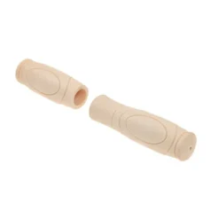 1 Paar Ergonomisch Geformte Fahrrad Lenker Griffe 125mm 92mm Creme Beige -Shimano Verkaufsgeschäft 1 paar ergonomisch geformte fahrrad lenker griffe 125mm 92mm creme beige4
