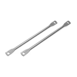 2 Stück Aluminium Gepäckträger Streben Befestigung 220mm Lang- 1 Paar Schwarz