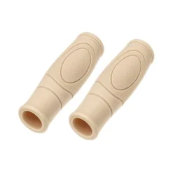 1 Paar Fahrrad Lenker Griff 125mm Lang Steckgriff Rund Rutschfest Creme -Shimano Verkaufsgeschäft 1 paar fahrrad lenker griff 125mm lang steckgriff rund rutschfest creme4