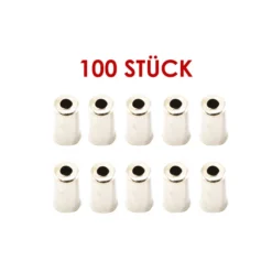 12 Tlg. Fahrrad Schrauben Set Bremsscheibe M5x10 Mit Schraubensicherung Schwarz