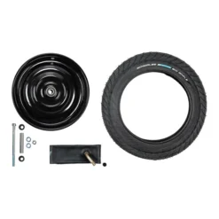 12 1/2 Zoll Scheibenrad Laufradsatz Kenda Reifen 47-203 AV Klaufix DDR Seifenkiste Bausatz