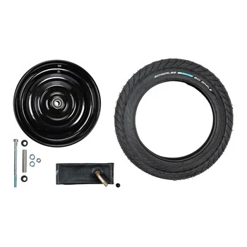 12 1/2 Zoll Laufrad Scheibenrad Set Schwalbe 50-203 AV Seifenkiste Schwarz 3 12 1/2 Zoll Laufrad Scheibenrad Set Schwalbe 50-203 AV Seifenkiste Schwarz – Bild 3