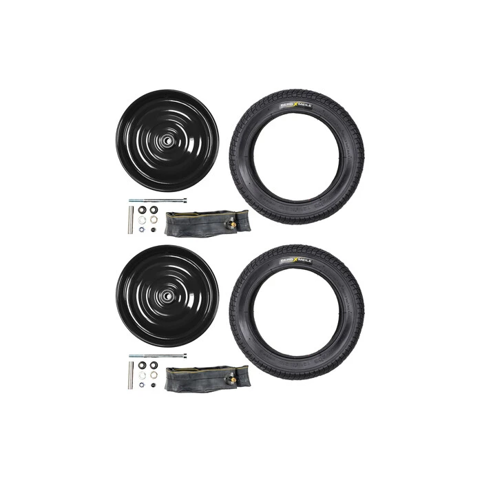 2 Stück 12 1/2 Zoll Felgen Laufrad Scheibenrad Set Schwalbe Reifen 50-203 AV Seifenkiste Schwarz 2 2 Stück 12 1/2 Zoll Felgen Laufrad Scheibenrad Set Schwalbe Reifen 50-203 AV Seifenkiste Schwarz – Bild 2