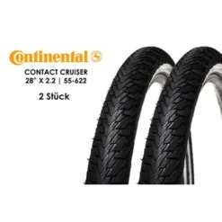 2 Stück 28 Zoll Continental CONTACT Cruiser Fahrrad Reifen 28x2,2 Mantel 55-622 Tire E-25 Schwarz -Shimano Verkaufsgeschäft 2 stueck 28 zoll continental contact cruiser fahrrad reifen 28x22 mantel 55 622 tire e 25 schwarz