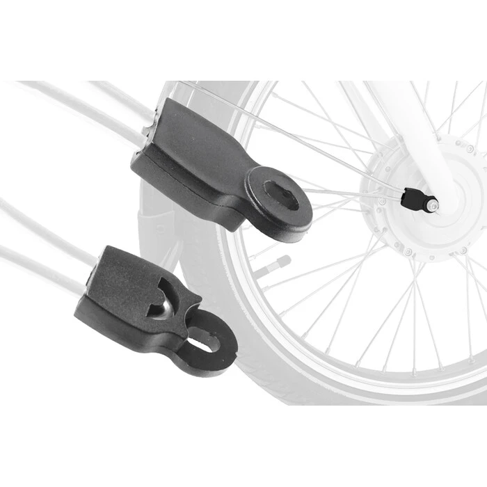 2 Stück Fahrrad Schmutz Fänger Spritz Schutz Spoiler SET Schutzblech 43mm Schwarz 2 2 Stück Fahrrad Schmutz Fänger Spritz Schutz Spoiler SET Schutzblech 43mm Schwarz – Bild 2