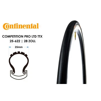 28 Zoll Continental Competition Pro LTD TTX Rennrad Reifen 25-622 Time Trial Wettkampf 3 28 Zoll Continental Competition Pro LTD TTX Rennrad Reifen 25-622 Time Trial Wettkampf – Bild 3