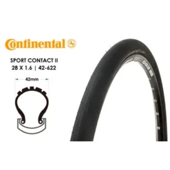 28 Zoll CONTINENTAL Sport Contact II Gravel Speedbike 28x1.6 Mantel 42-622 Pannenschutz E25 -Shimano Verkaufsgeschäft 28 zoll continental sport contact ii gravel speedbike 28x16 mantel 42 622 pannenschutz e25