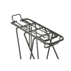 28 Zoll Fahrrad Gepäckträger Trekking City Bike Federklappe Blau Grau