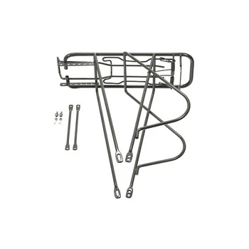28 Zoll Fahrrad Gepäckträger Streben Länge 160 Mm Federklappe Rauchsilber 6 28 Zoll Fahrrad Gepäckträger Streben Länge 160 Mm Federklappe Rauchsilber – Bild 6
