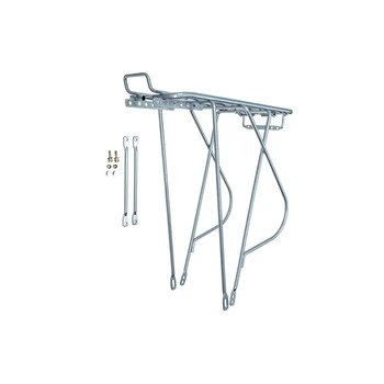 28 Zoll Fahrrad Gepäckträger Trekking City Bike Federklappe Blau Grau 5 28 Zoll Fahrrad Gepäckträger Trekking City Bike Federklappe Blau Grau – Bild 5