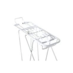 28 Zoll Fahrrad Gepäckträger Trekking City Bike Streben 160mm Lang Federklappe Weiss Matt -Shimano Verkaufsgeschäft 28 zoll fahrrad gepaecktraeger trekking city bike streben 160mm lang federklappe weiss matt3
