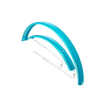 28 Zoll Fahrrad Schutzblech Set Blech Vorne Hinten City Trekking Bike Türkis 6 28 Zoll Fahrrad Schutzblech Set Blech Vorne Hinten City Trekking Bike Türkis – Bild 6