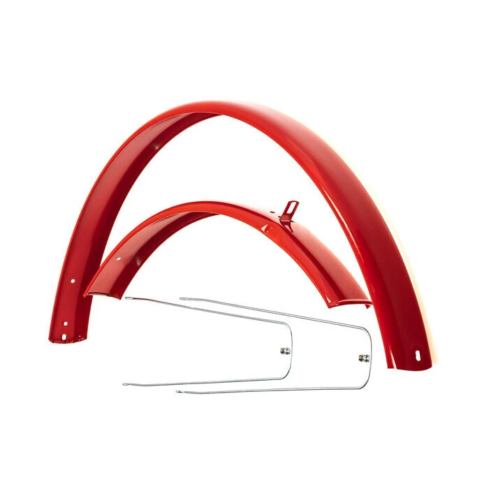 28 Zoll Fahrrad Schutzblech Set Metall VR + HR City Trekking Bike Kupfer 1 28 Zoll Fahrrad Schutzblech Set Metall VR + HR City Trekking Bike Kupfer