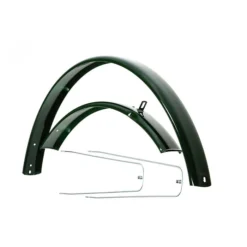 28 Zoll Metall Fahrrad Schutzblech Set Vorne Hinten Befestigung Blau