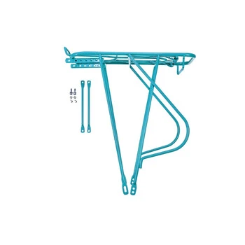 28 Zoll Gepäckträger Fahrrad Trekking Citybike Streben 160mm Federklappe Türkis 4 28 Zoll Gepäckträger Fahrrad Trekking Citybike Streben 160mm Federklappe Türkis – Bild 4