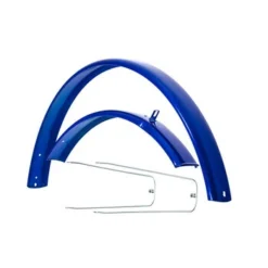 28 Zoll Metall Fahrrad Schutzblech Set Vorne Hinten Befestigung Blau B-Ware -Shimano Verkaufsgeschäft 28 zoll metall fahrrad schutzblech set vorne hinten befestigung blau b ware