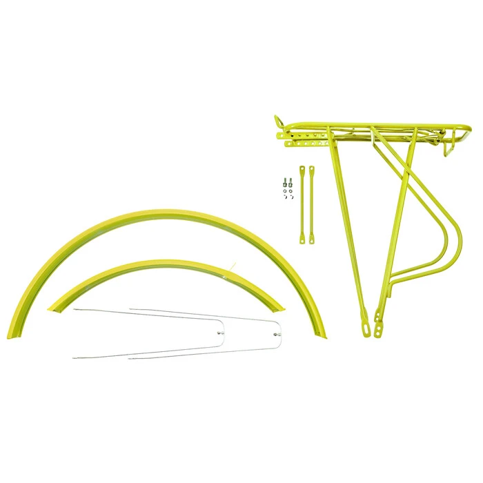 28 Zoll Schutzblech Gepäckträger Set Fahrrad City Trekking Bike Kupfer 1 28 Zoll Schutzblech Gepäckträger Set Fahrrad City Trekking Bike Kupfer