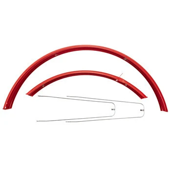 28 Zoll Schutzblech Gepäckträger Set Fahrrad City Trekking Bike Rot 5 28 Zoll Schutzblech Gepäckträger Set Fahrrad City Trekking Bike Rot – Bild 5