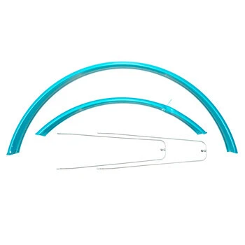 28 Zoll Schutzblech Gepäckträger Set Fahrrad City Trekking Bike Türkis 5 28 Zoll Schutzblech Gepäckträger Set Fahrrad City Trekking Bike Türkis – Bild 5