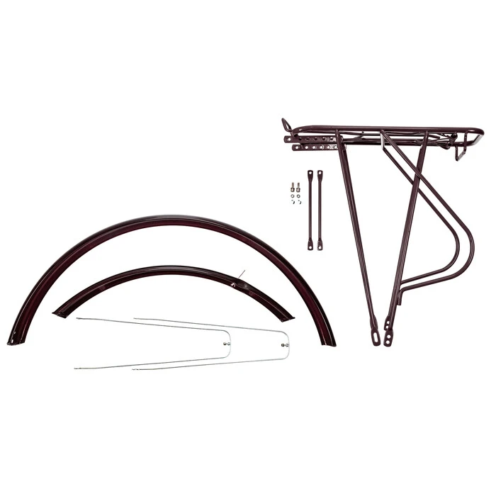 28 Zoll Schutzblech Gepäckträger Set Fahrrad City Trekking Bike Türkis 2 28 Zoll Schutzblech Gepäckträger Set Fahrrad City Trekking Bike Türkis – Bild 2