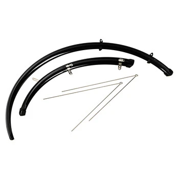 28 Zoll SKS Schutzblech Set 44mm Trekking City Bike Schwarz Mit Streben 360 Mm 4 28 Zoll SKS Schutzblech Set 44mm Trekking City Bike Schwarz Mit Streben 360 Mm – Bild 4