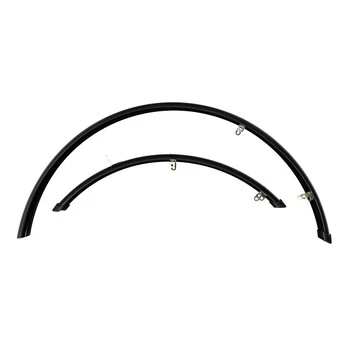 28 Zoll SKS Schutzblech SET City Trekking Fahrrad Spritzschutz 44mm Breit VR+HR 3 28 Zoll SKS Schutzblech SET City Trekking Fahrrad Spritzschutz 44mm Breit VR+HR – Bild 3