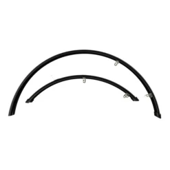 28 Zoll SKS Schutzblech SET Fahrrad Trekking Spritzschutz 46mm Breit VR HR Black