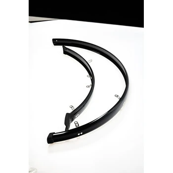 28 Zoll SKS Schutzblech SET Fahrrad Trekking Spritzschutz 46mm Breit VR HR Black 5 28 Zoll SKS Schutzblech SET Fahrrad Trekking Spritzschutz 46mm Breit VR HR Black – Bild 5