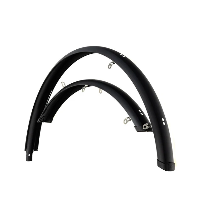 28 Zoll SKS Schutzblech SET Fahrrad Trekking Spritzschutz 46mm Breit VR HR Black 2 28 Zoll SKS Schutzblech SET Fahrrad Trekking Spritzschutz 46mm Breit VR HR Black – Bild 2