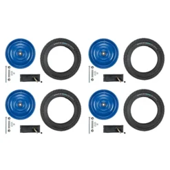 4 Stück 12 1/2 Zoll Scheibenrad Set Boller Hand Wagen Seifenkiste 57-203