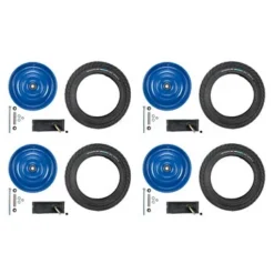 4 Stück 12 1/2 Zoll Scheibenrad Radsatz Set Reifen Schwalbe 50-203 AV Klaufix Wippchen Blau -Shimano Verkaufsgeschäft 4 stueck 12 1 2 zoll scheibenrad radsatz set reifen schwalbe 50 203 av klaufix wippchen blau