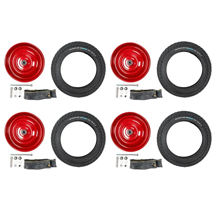 4 Stück 12 1/2 Zoll Scheibenrad Set Laufradsatz Kenda Reifen 47-203 AV Klaufix DDR Seifenkiste Bausatz 2 4 Stück 12 1/2 Zoll Scheibenrad Set Laufradsatz Kenda Reifen 47-203 AV Klaufix DDR Seifenkiste Bausatz – Bild 2