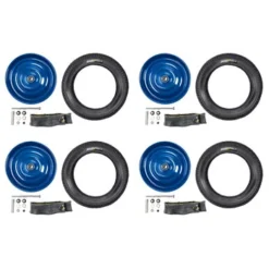 4 Stück 12 1/2 Zoll Stahlblech Scheibenräder Retro Reifen Schläuche 57-203 AV 45° Blau -Shimano Verkaufsgeschäft 4 stueck 12 1 2 zoll stahlblech scheibenraeder retro reifen schlaeuche 57 203 av 45 blau 1