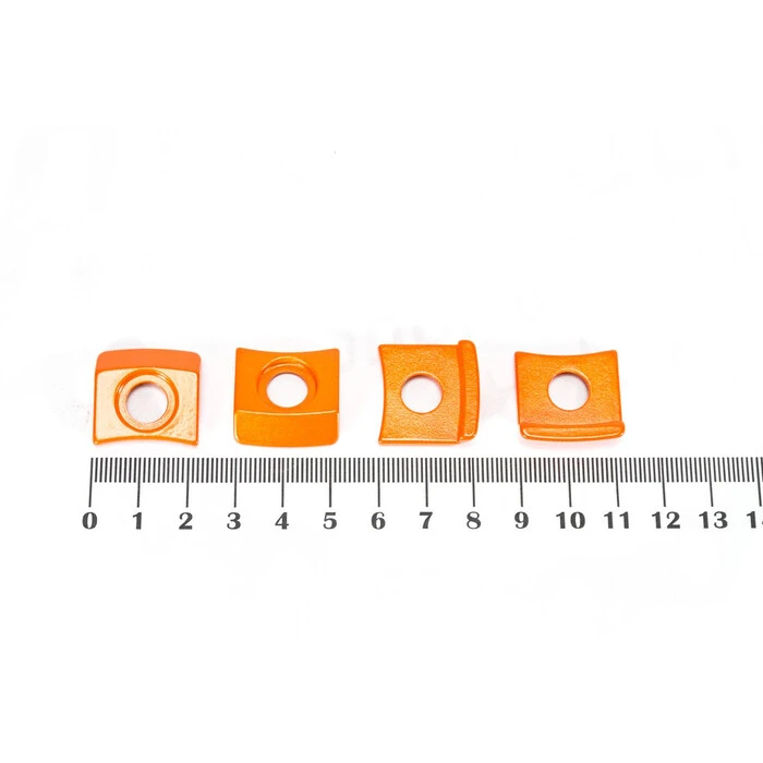 4 Stück FSA Kettenblatt Schrauben Set Kurbel M8x16mm E-Bike Spacer 6mm 2 4 Stück FSA Kettenblatt Schrauben Set Kurbel M8x16mm E-Bike Spacer 6mm – Bild 2