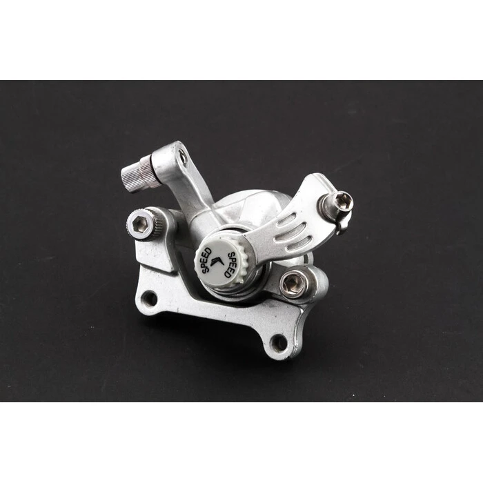 Bremssattel Mit Belägen Adapter Für Scheibenbremse Mechanisch Vorn 160mm Oder Hinten 140mm B-Ware 2 Bremssattel Mit Belägen Adapter Für Scheibenbremse Mechanisch Vorn 160mm Oder Hinten 140mm B-Ware – Bild 2