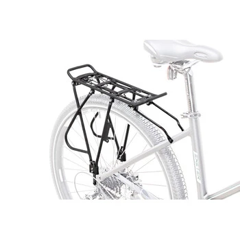 Fahrrad Alu Gepäckträger 28-29 Zoll Universal Verstellbar Federklappe Schwarz 200mm Strebe 3 Fahrrad Alu Gepäckträger 28-29 Zoll Universal Verstellbar Federklappe Schwarz 200mm Strebe – Bild 3