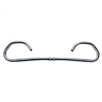 Fahrrad City Trekking Lenker 580 Mm Multi Position Stahl Silber 3 Fahrrad City Trekking Lenker 580 Mm Multi Position Stahl Silber – Bild 3