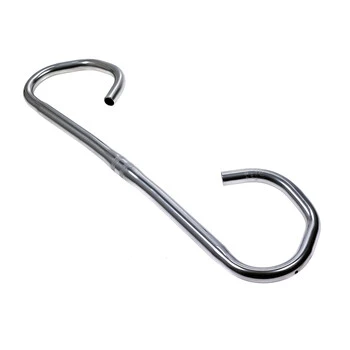 Fahrrad City Trekking Lenker 580 Mm Multi Position Stahl Silber 4 Fahrrad City Trekking Lenker 580 Mm Multi Position Stahl Silber – Bild 4