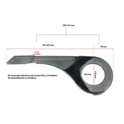 Fahrrad Kettenschutz Rahmen Schutz Saxonette Selection Comfort Plus 2.0 Verstellbar Schwarz -Shimano Verkaufsgeschäft fahrrad kettenschutz rahmen schutz saxonette selection comfort plus 20 verstellbar schwarz