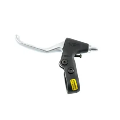 Fahrrad POWER Bremshebel 2-Finger Griff Links V-Brake Alu Klemmung 22,2mm