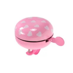 Fahrrad Retro Klingel Ding Dong Rosa Mit Weissen Herzen Cruiser D: 80 Mm -Shimano Verkaufsgeschäft fahrrad retro klingel ding dong rosa mit weissen herzen cruiser d 80 mm 1