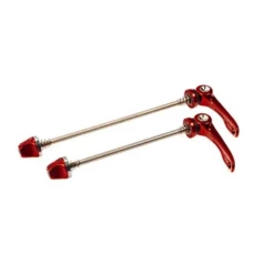 Fahrrad Schnellspanner Set Laufräder VR HR MTB Trekking M5x115/150 Rot -Shimano Verkaufsgeschäft fahrrad schnellspanner set laufraeder vr hr mtb trekking m5x115 150 rot 1