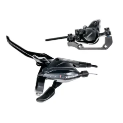 Shimano Bremssattel BR-MT200 2-Kolben Inklusive Adapter Und Disc Beläge