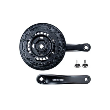 SHIMANO Tourney Fahrrad Kurbel Garnitur FC-TY501 Vierkant 42-34-24 Zähne Für 3x6/7/8 Fach 170mm 5 SHIMANO Tourney Fahrrad Kurbel Garnitur FC-TY501 Vierkant 42-34-24 Zähne Für 3x6/7/8 Fach 170mm – Bild 5