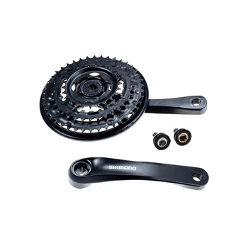 SHIMANO Tourney Fahrrad Kurbel Garnitur FC-TY501 Vierkant 42-34-24 Zähne Für 3x6/7/8 Fach 170mm 6 SHIMANO Tourney Fahrrad Kurbel Garnitur FC-TY501 Vierkant 42-34-24 Zähne Für 3x6/7/8 Fach 170mm – Bild 6